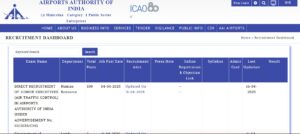 AAI Junior Executive Air Traffic Control ATC Recruitment 2025 Apply Online for 309 Post
