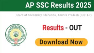 AP SSC 10th Results 2025 bse.ap.gov.in Download