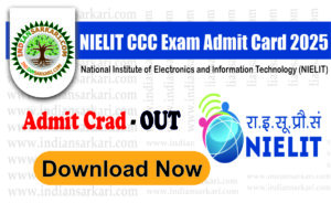 NIELIT CCC Exam Admit Card 2025