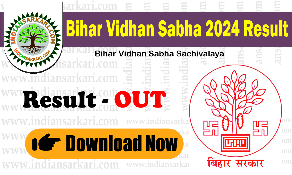 Bihar Vidhan Sabha 2024 Result: Marks Declared