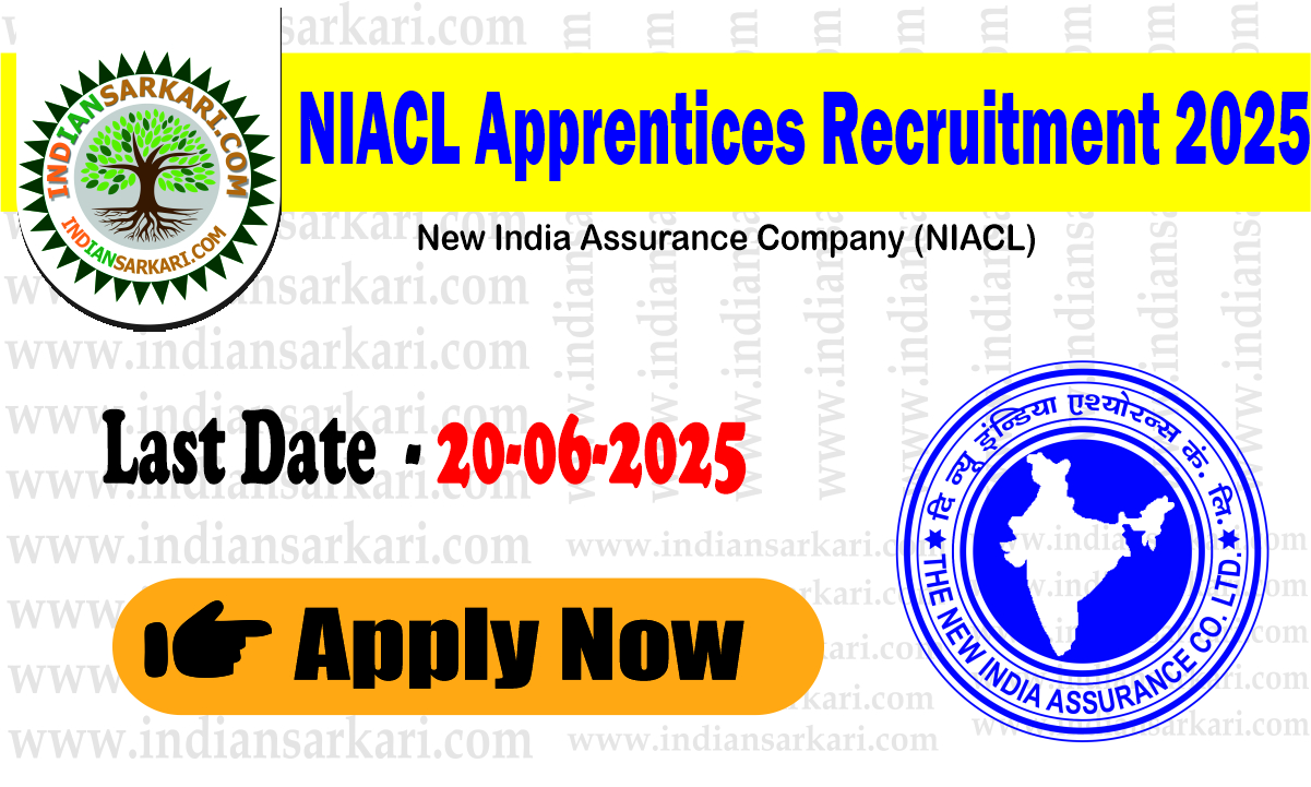 NIACL Apprentices Recruitment 2025
