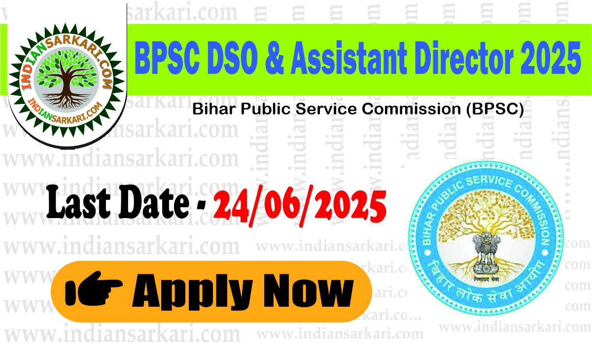 bpsc dso BPSC DSO & Assistant Director 2025 Apply Online
