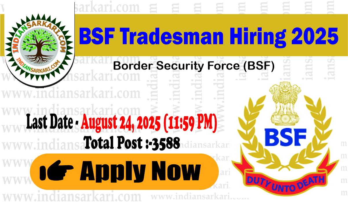 BSF Tradesman Hiring 2025 Online Application BSF Tradesman Hiring 2025 Online Application BSF Tradesman Hiring 2025 Online Application BSF Tradesman Hiring 2025 Online Application