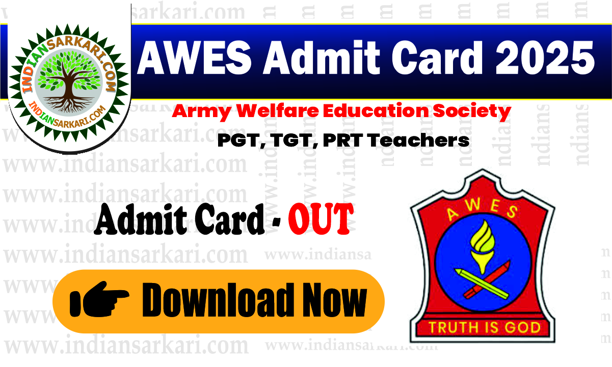 AWES Admit Card 2025