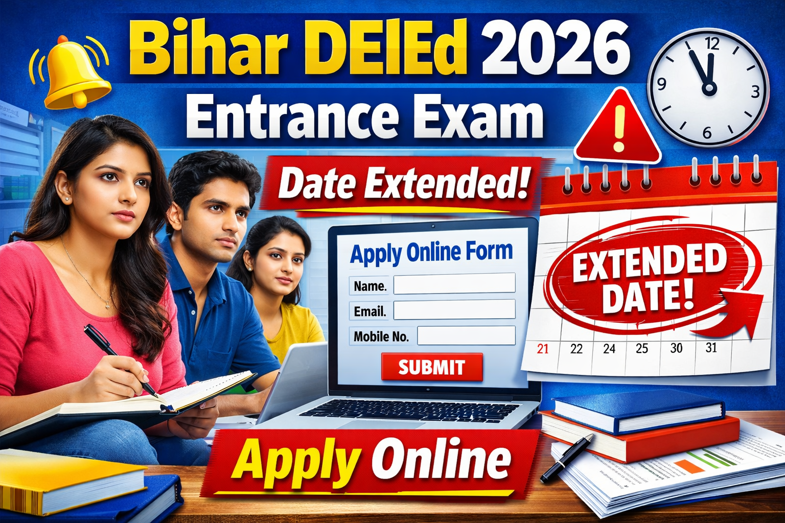 Bihar DElEd Entrance Exam 2026