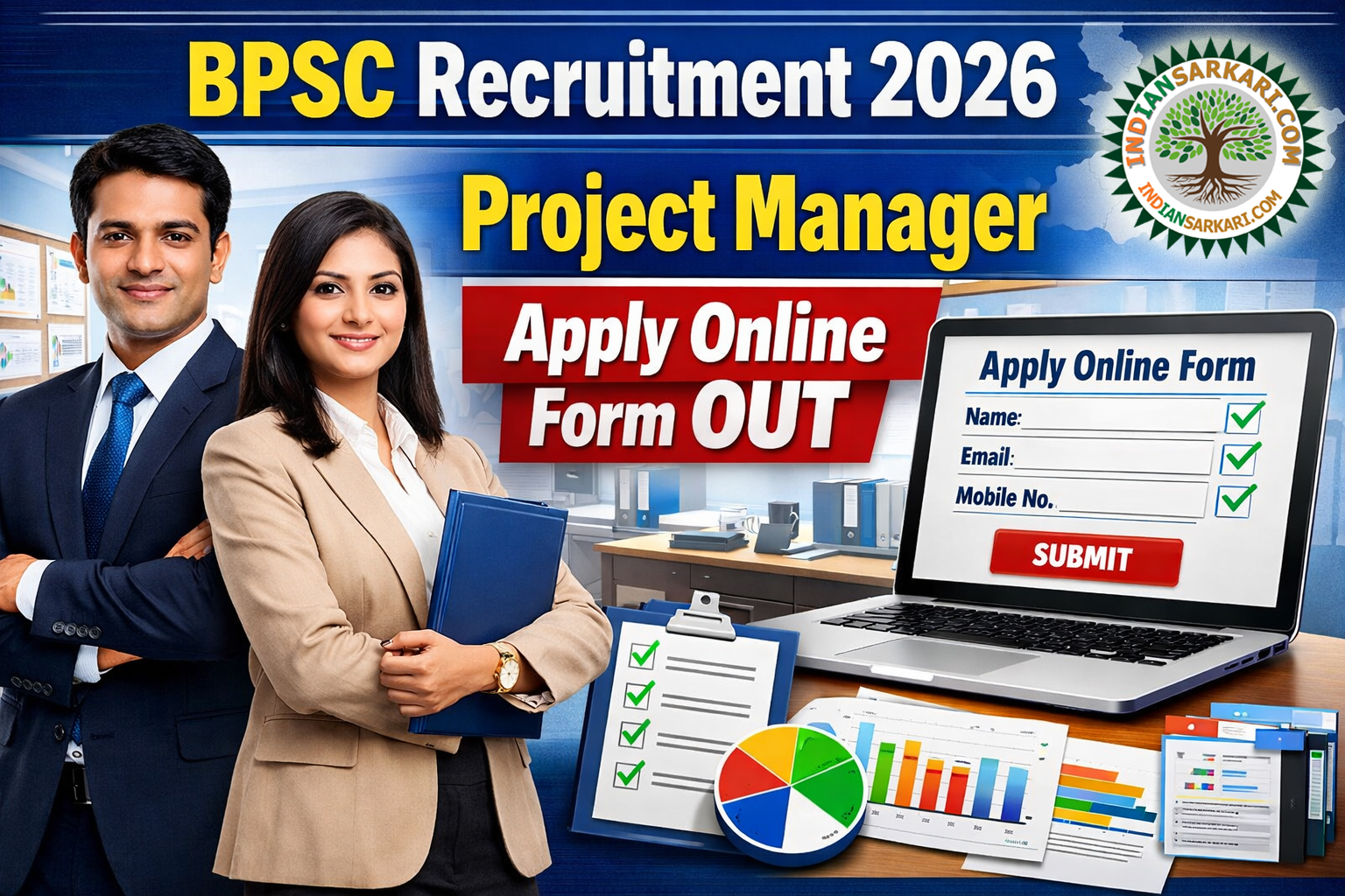BPSC Project Manager Recruitment 2026