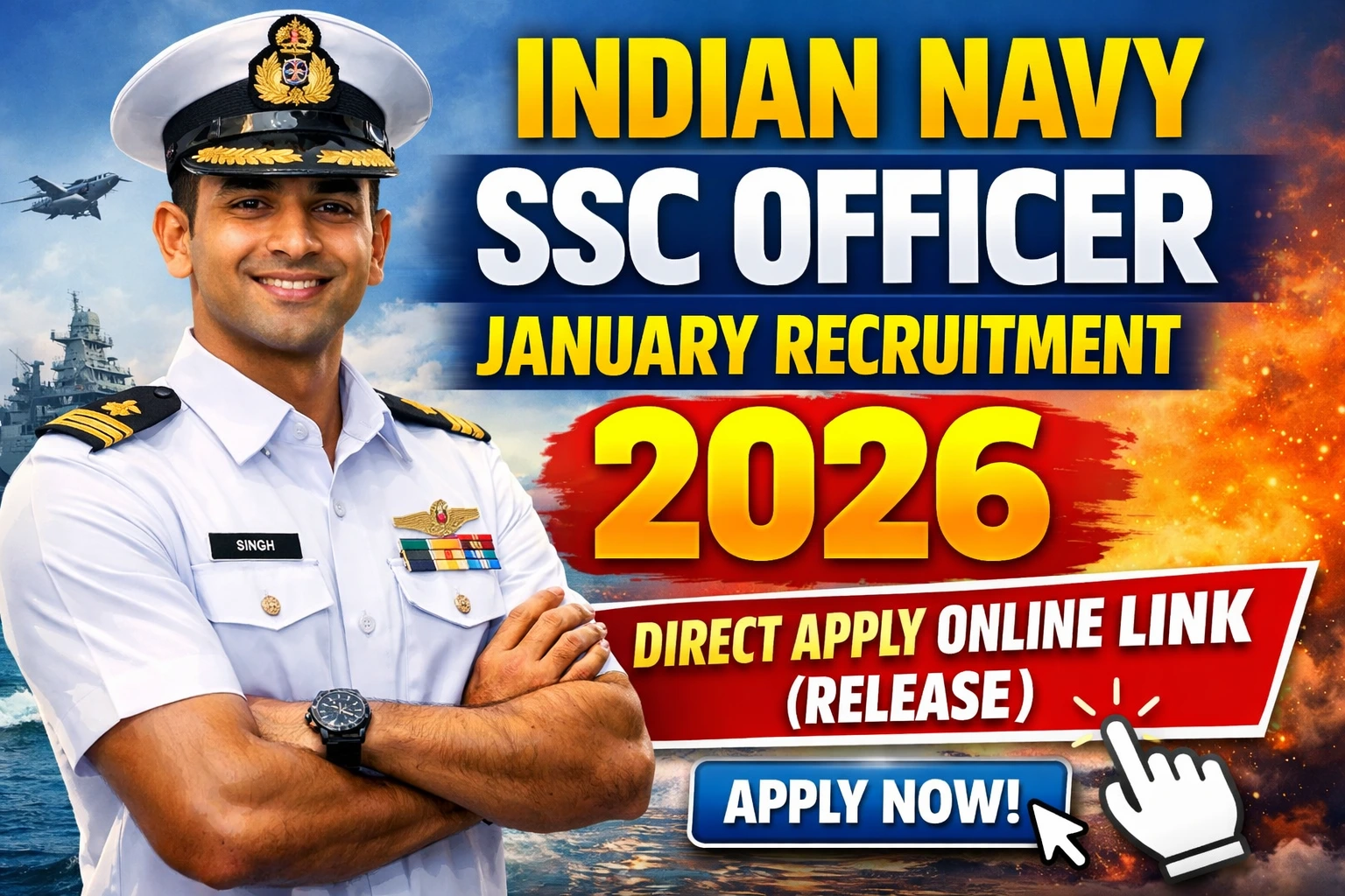 Indian Navy SSC Officer January Recruitment 2026