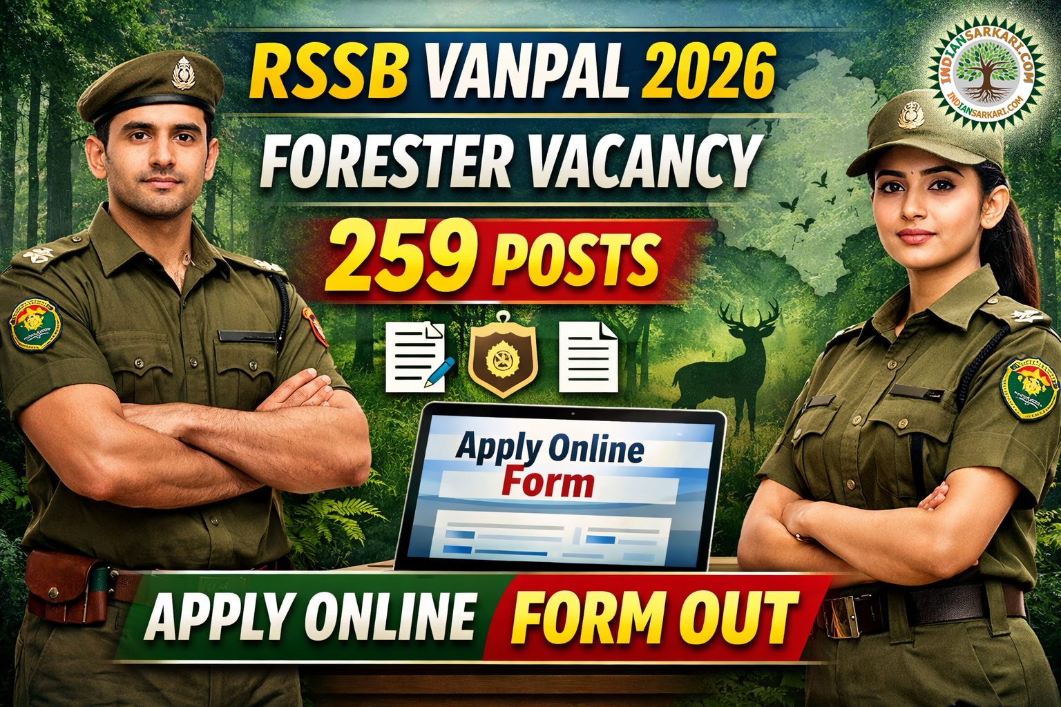 RSSB Forester Vanpal Vacancy 2026