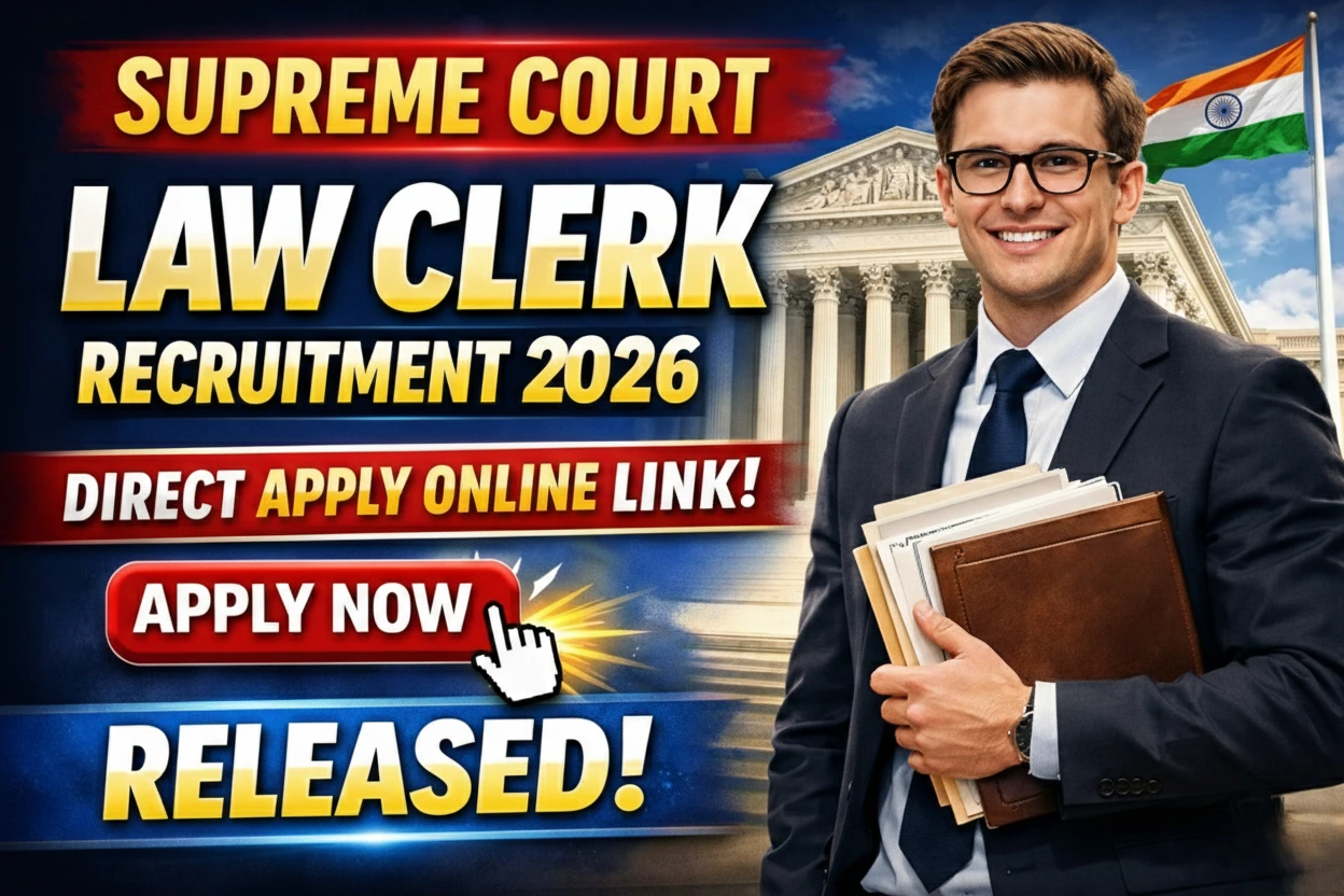 Supreme Court Law Clerk Recruitment 2026