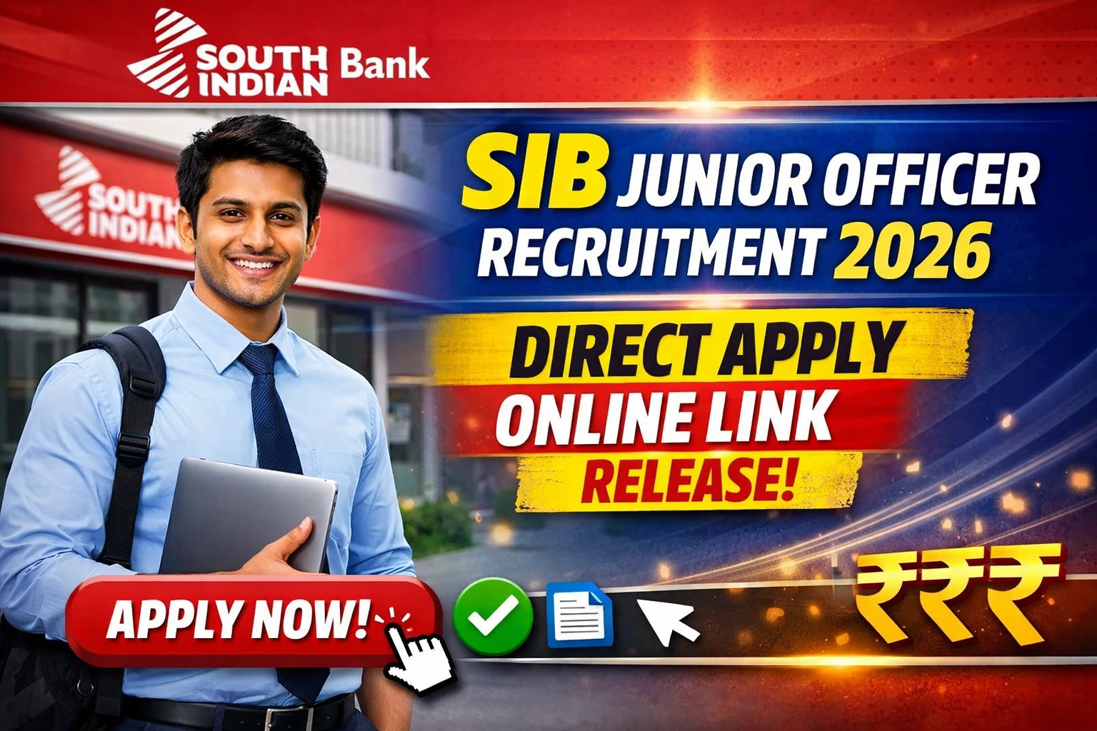 South Indian Bank SIB Junior Officer Recruitment 2026