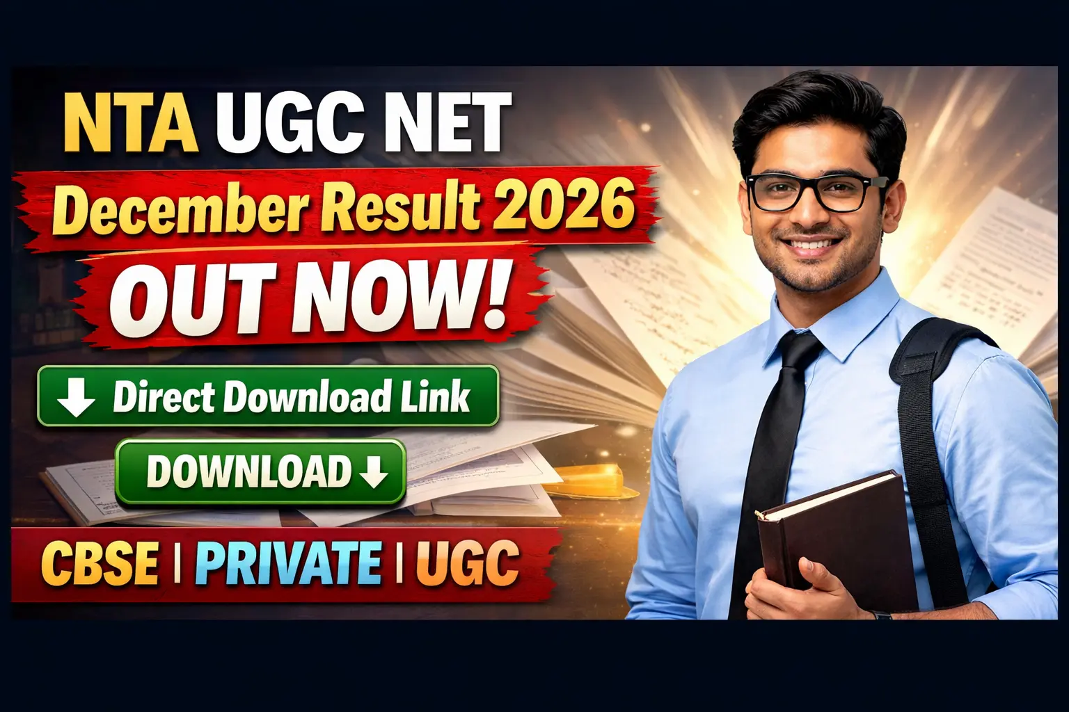 NTA UGC NET December Result 2026