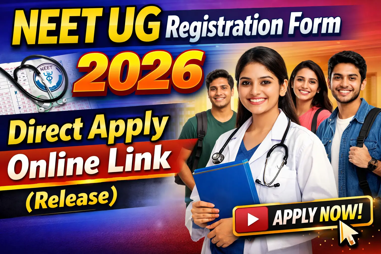 NEET UG Registration Form Online 2026