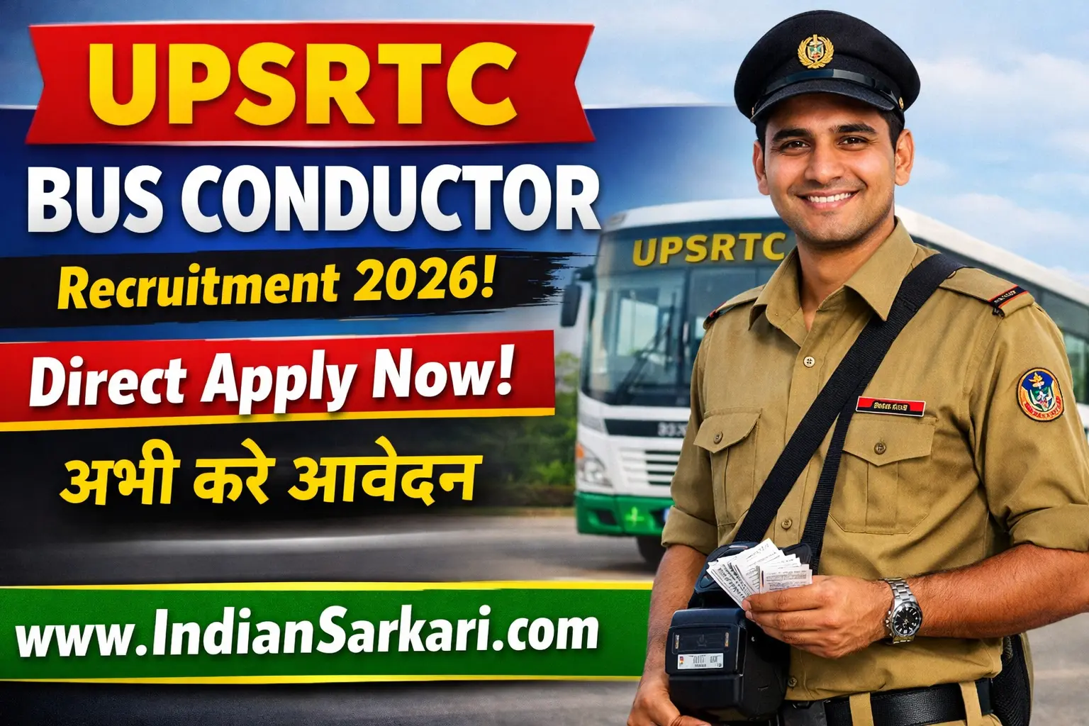 UPSRTC Bus Conductor Recruitment 2026