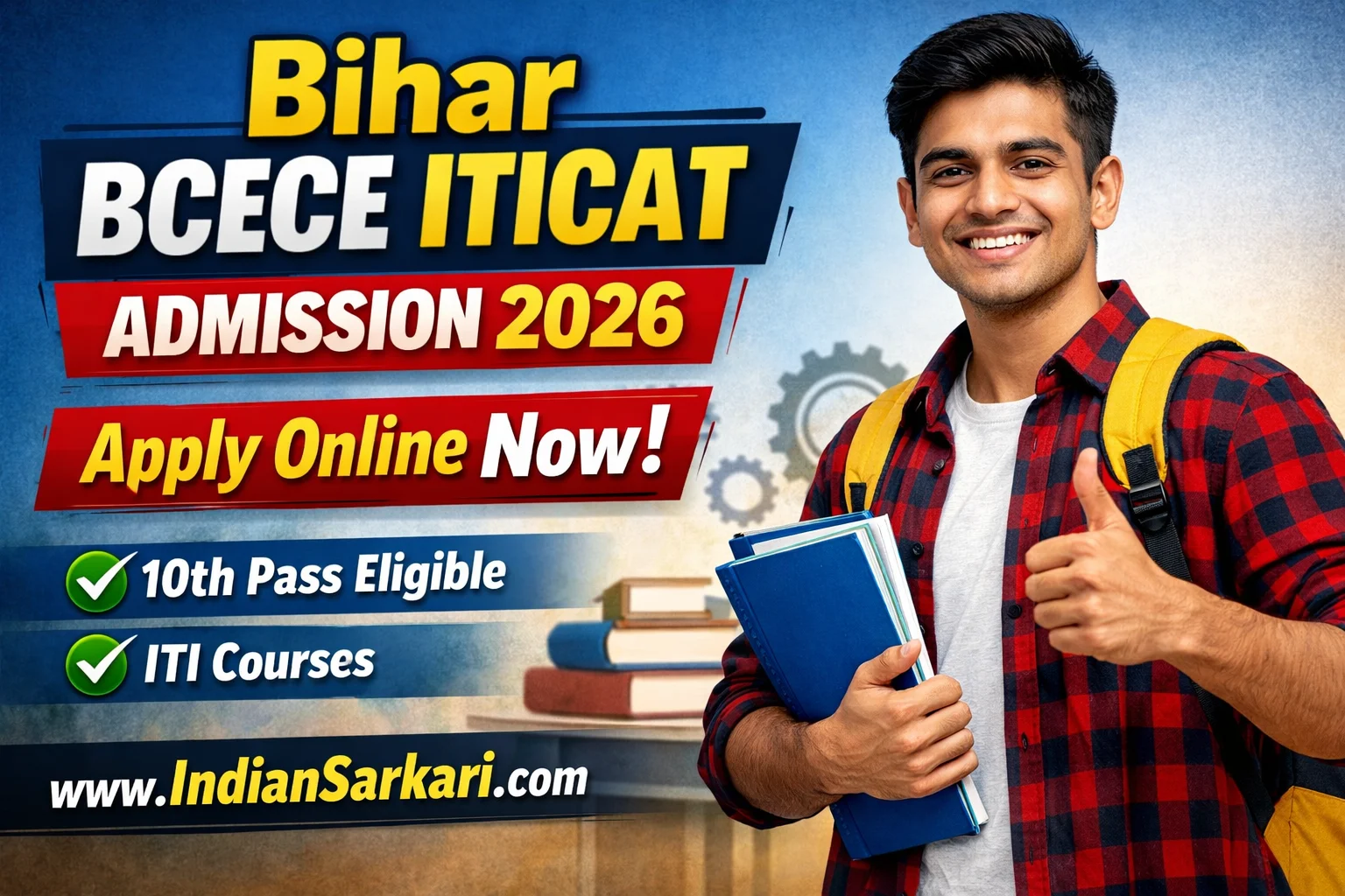 Bihar BCECE ITICAT Admission 2026