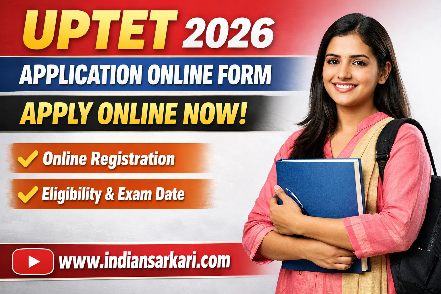UPTET Application Online Form 2026
