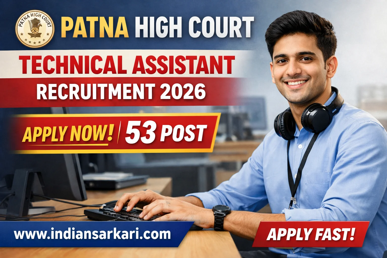 Patna High Court Technical Assistant Recruitment 2026