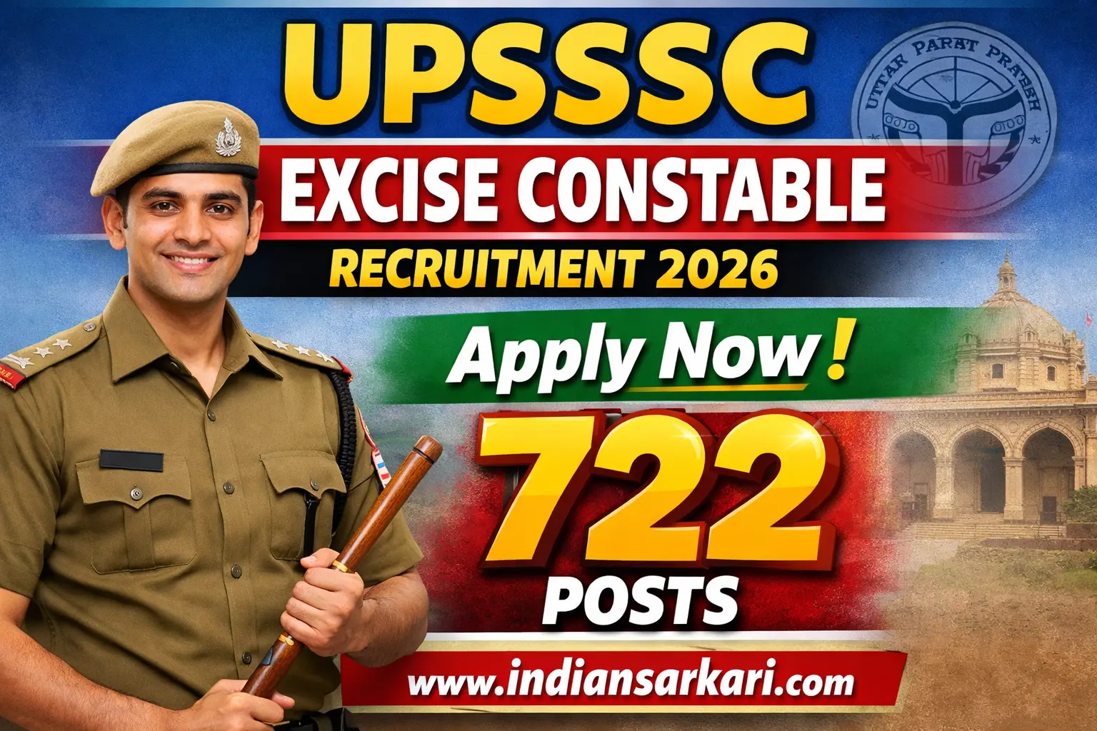 UPSSSC Excise Constable Recruitment 2026