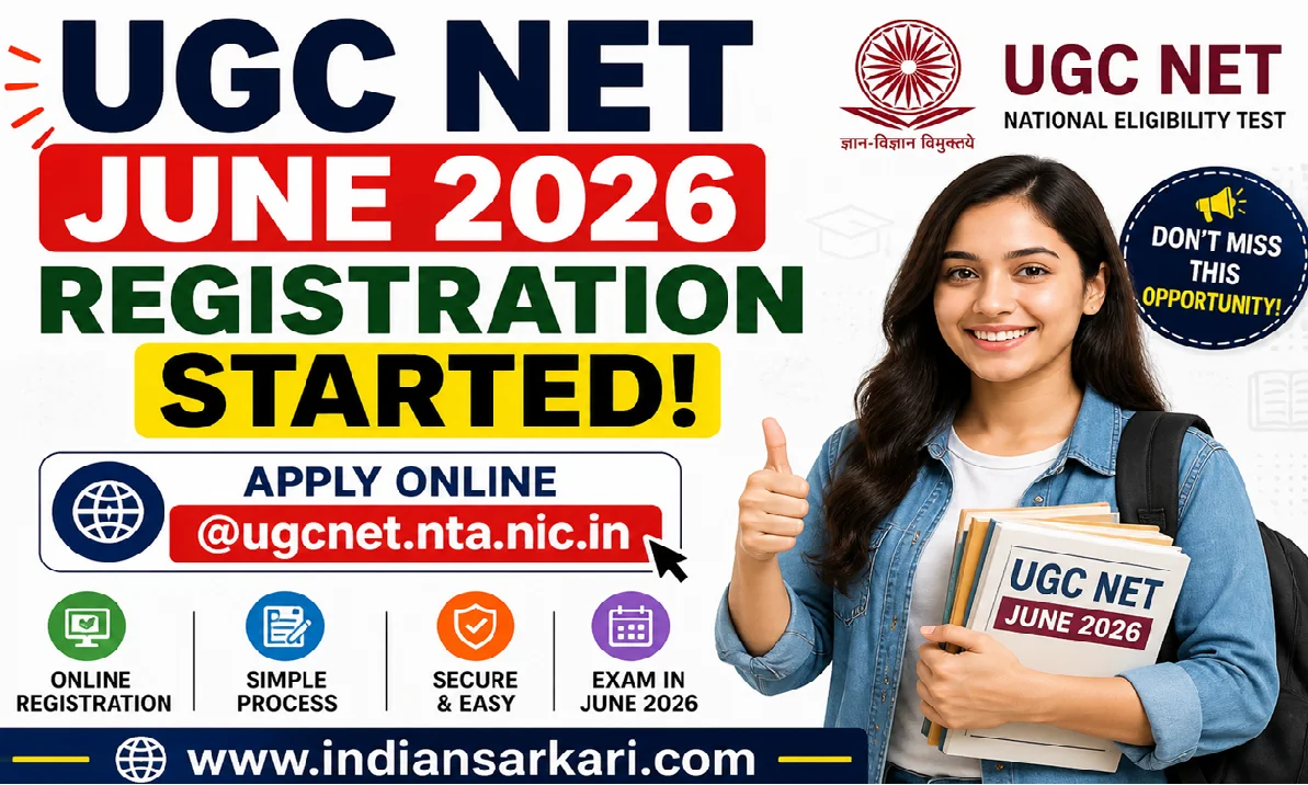 UGC NET June Registration 2026