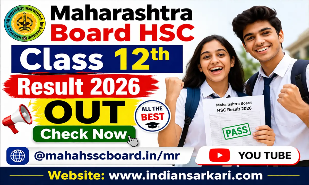 Maharashtra Board HSC Class 12th Result 2026