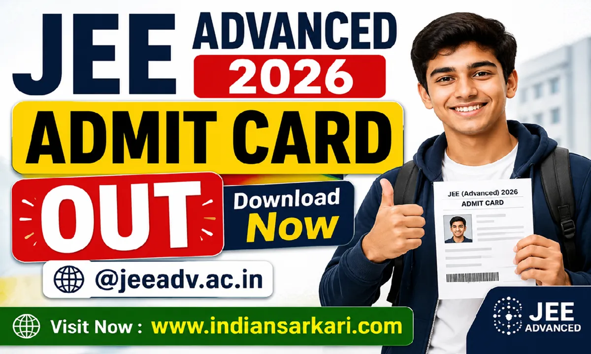 JEE Advanced Admit Card 2026
