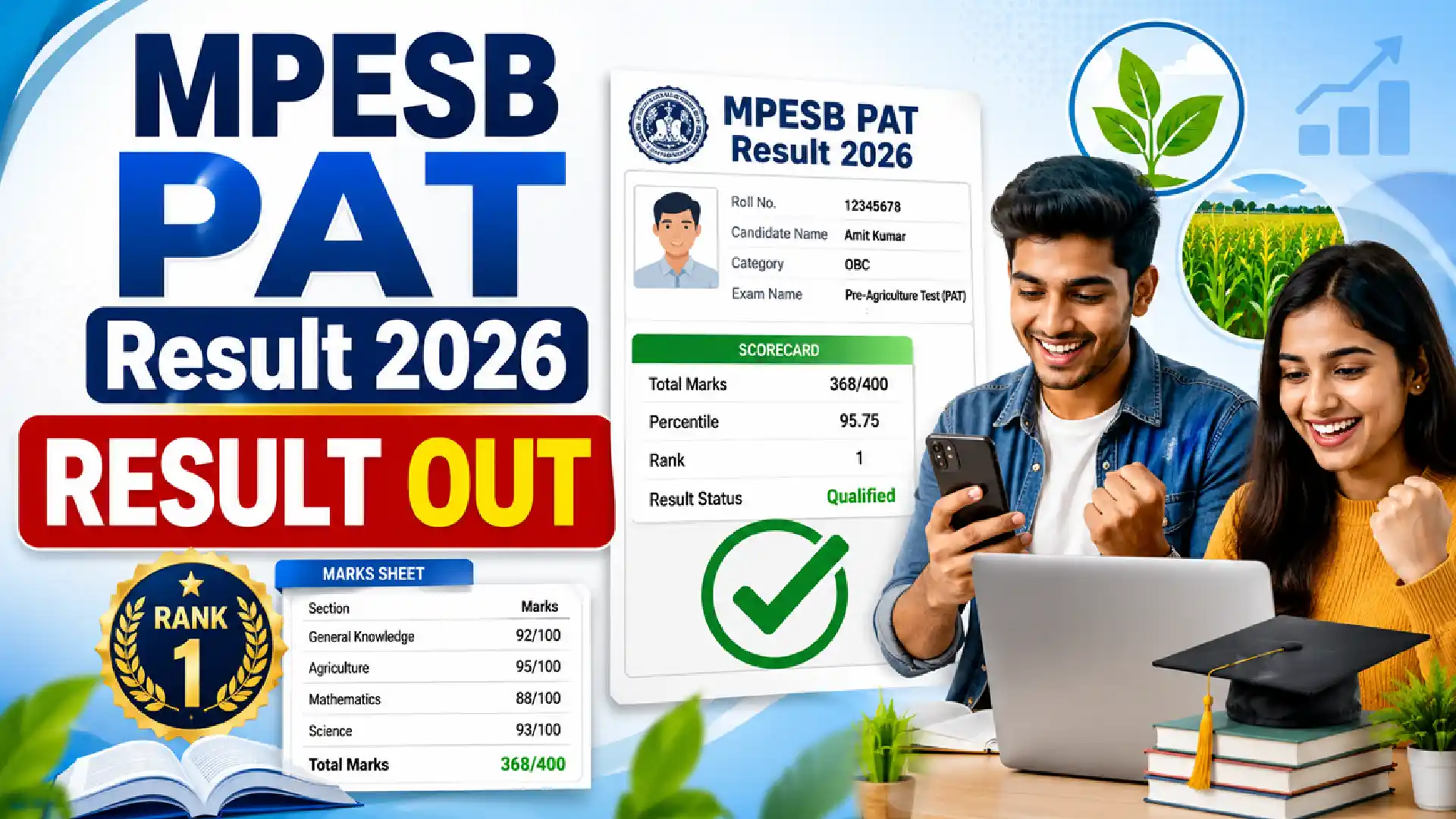 MPESB PAT Result 2026