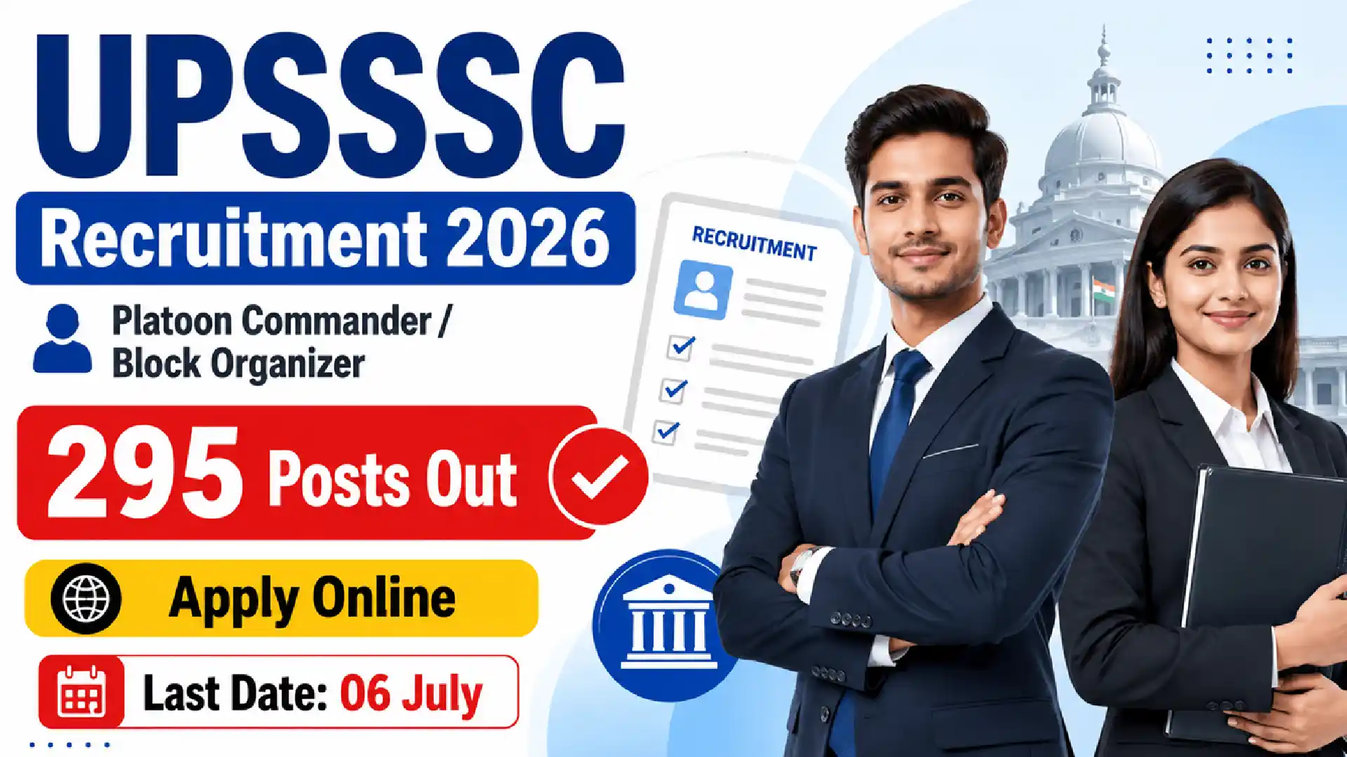 UPSSSC Platoon Commander Recruitment 2026