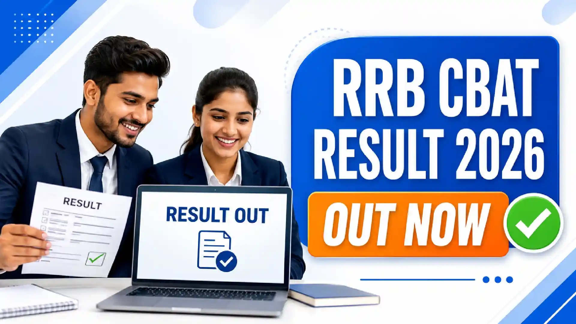 RRB Section Controller CBAT Result 2026