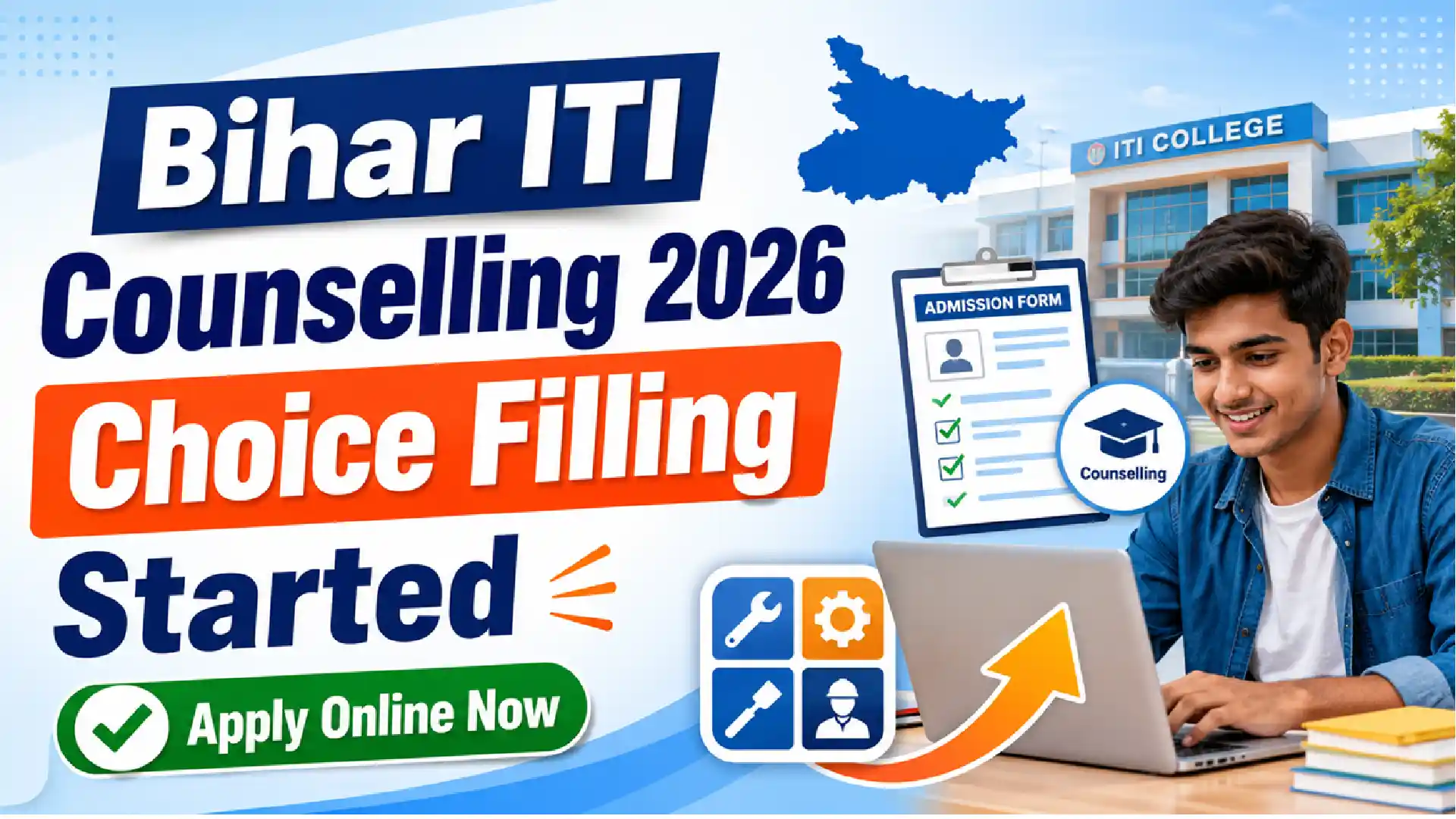 Bihar ITI Counselling 2026