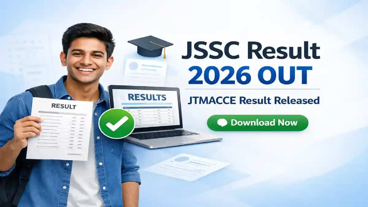 JSSC Madhyamik Acharya JTMACCE Result 2026