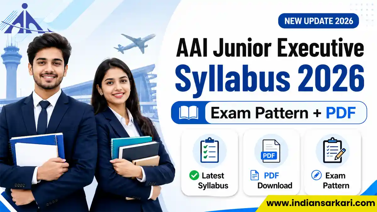AAI Junior Executive Syllabus 2026