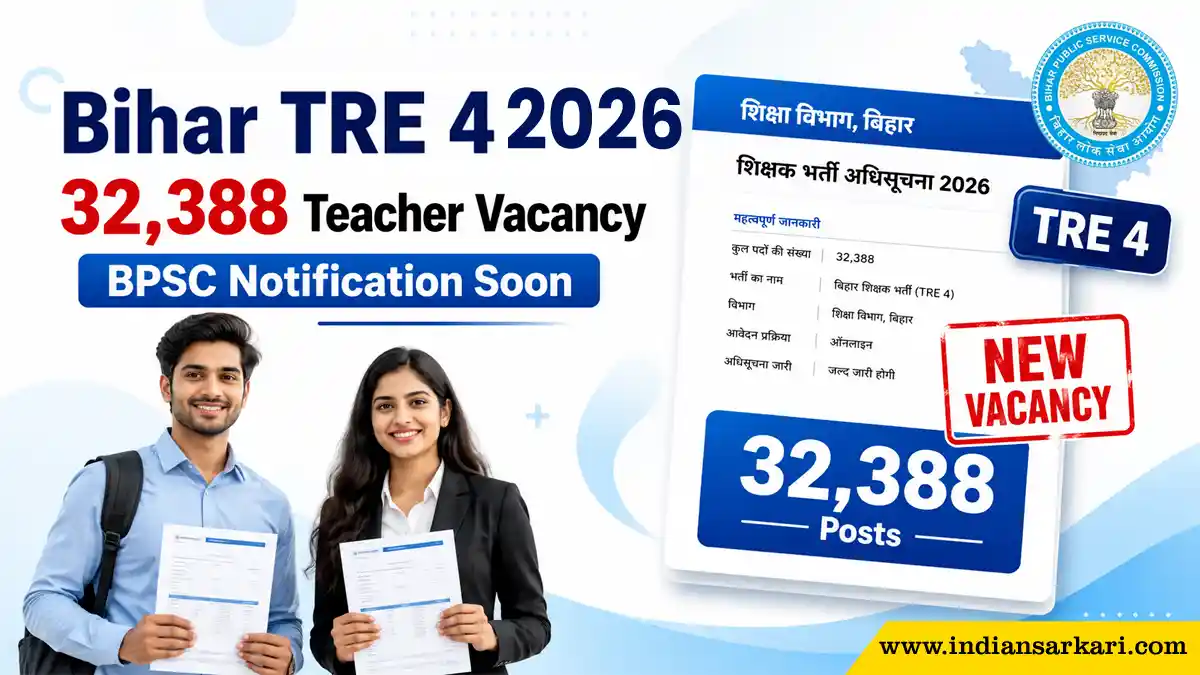 Bihar TRE 4 Recruitment 2026