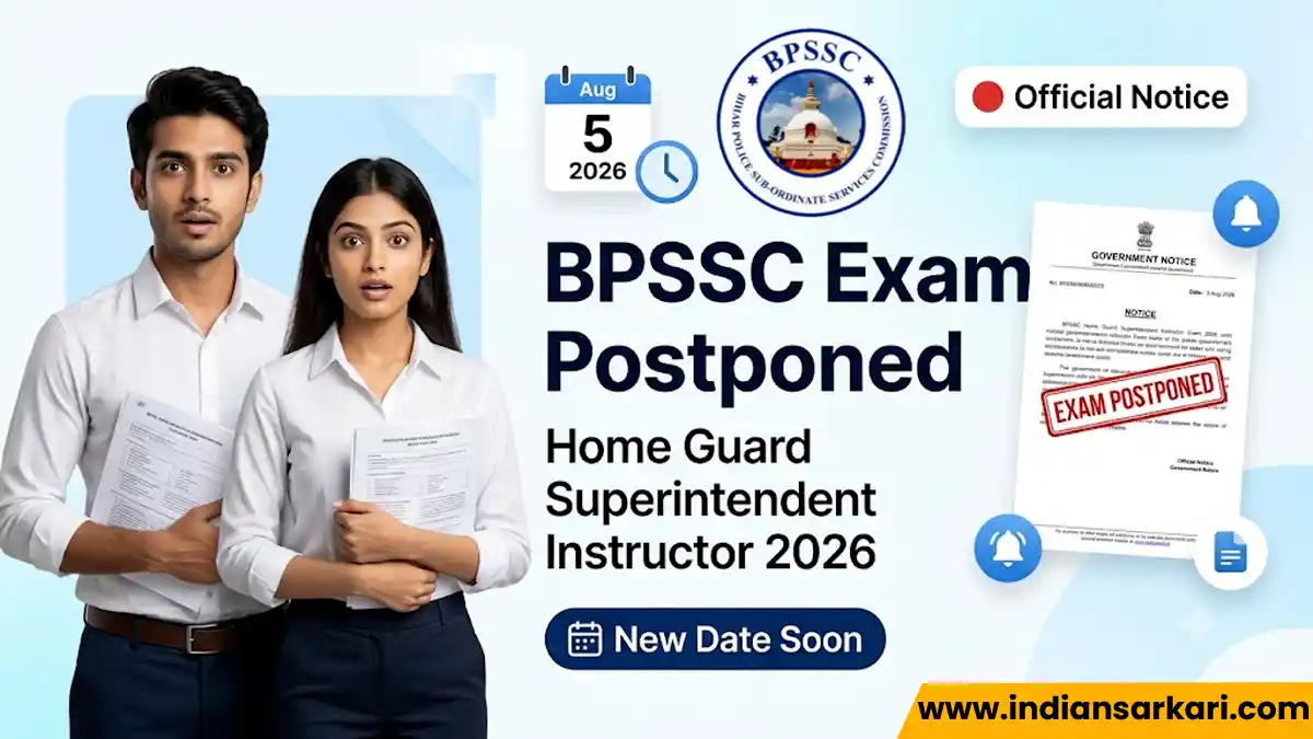 Bihar Police Havildar Instructor Home Guard Exam 2026