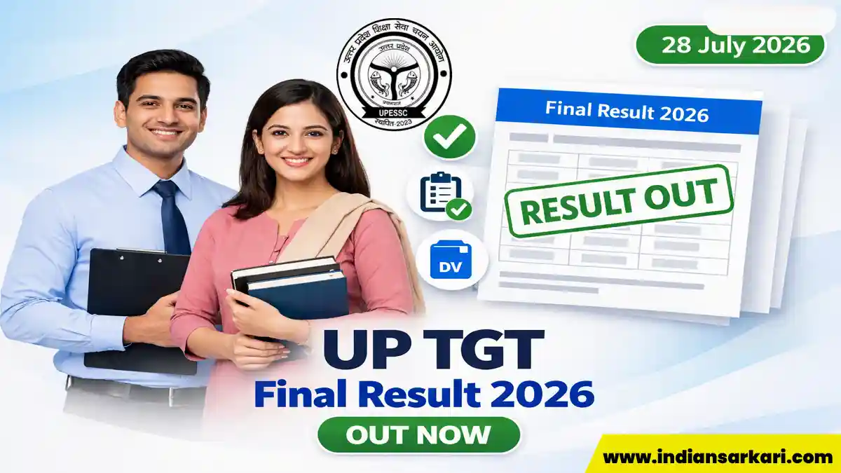 UP TGT Final Result 2026