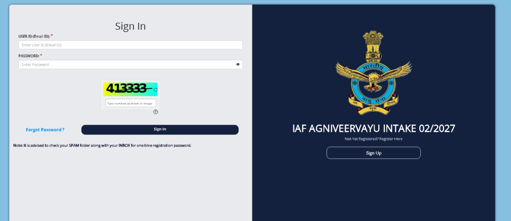 Indian Air Force Agniveervayu Recruitment 02/2027