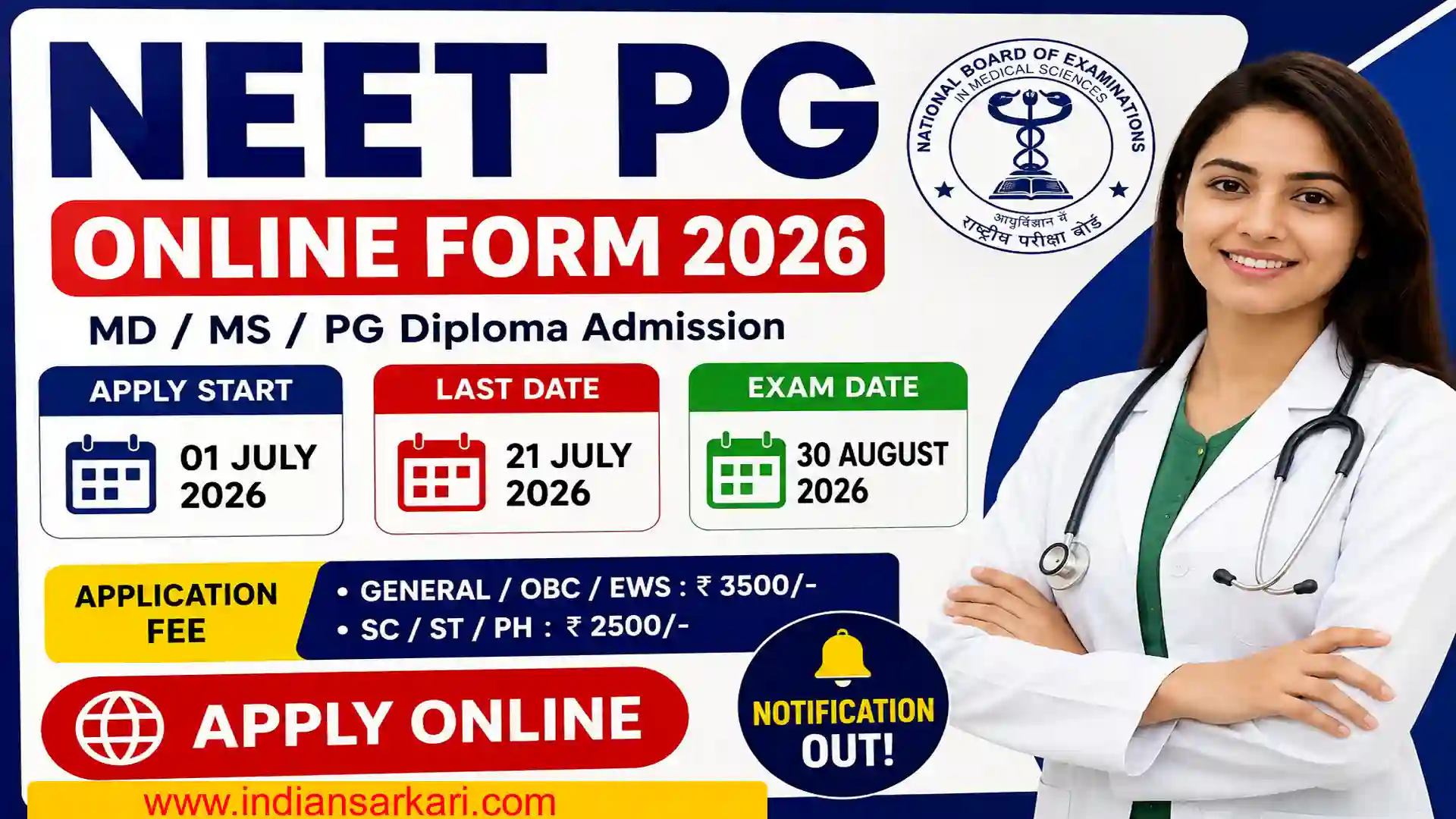 NEET PG 2026 Application Form