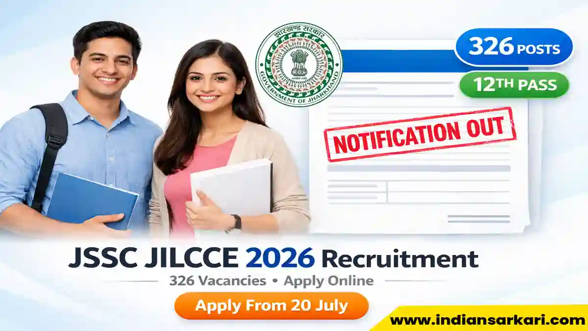 JSSC JILCCE Recruitment 2026