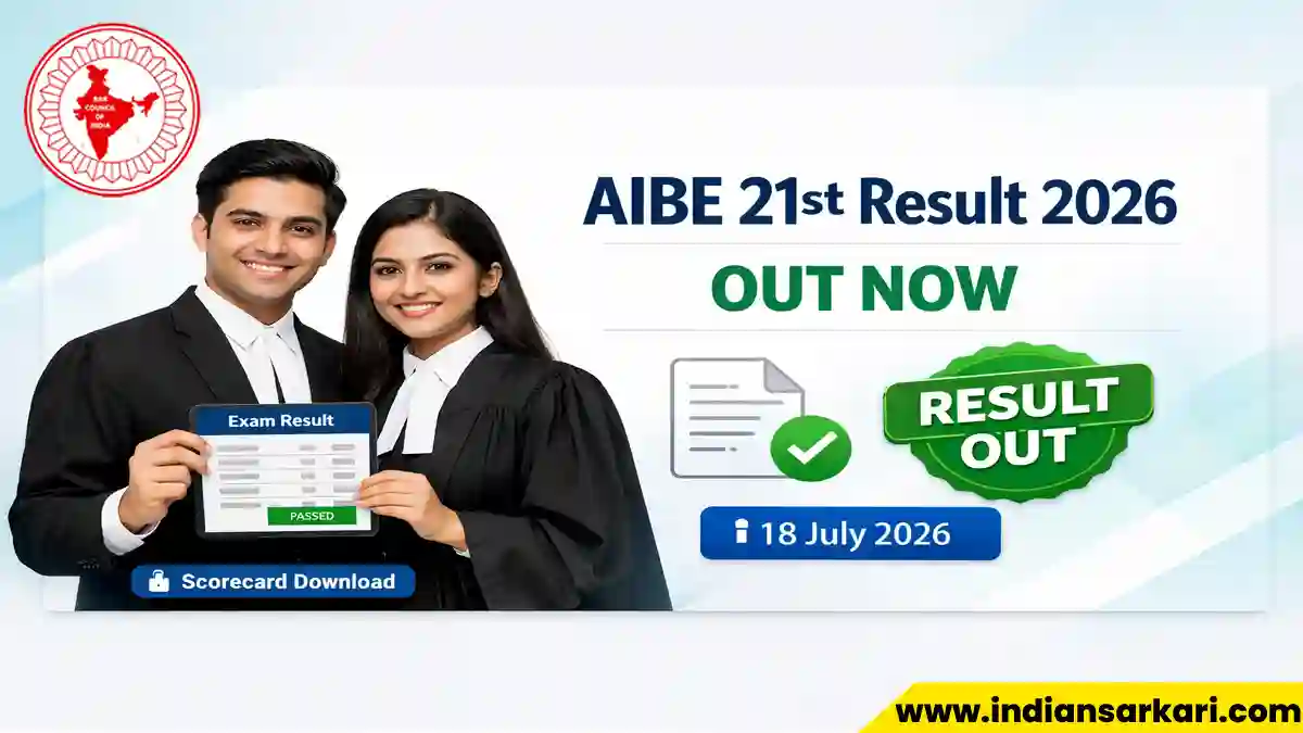 AIBE 21st Exam Result 2026