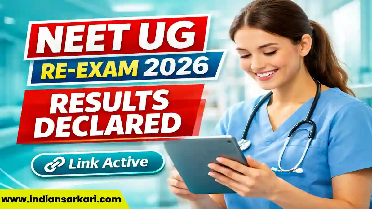 NEET UG Re-Exam Result 2026