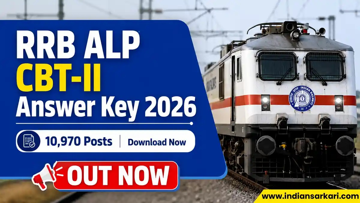 RRB ALP CBT II Answer Key 2026