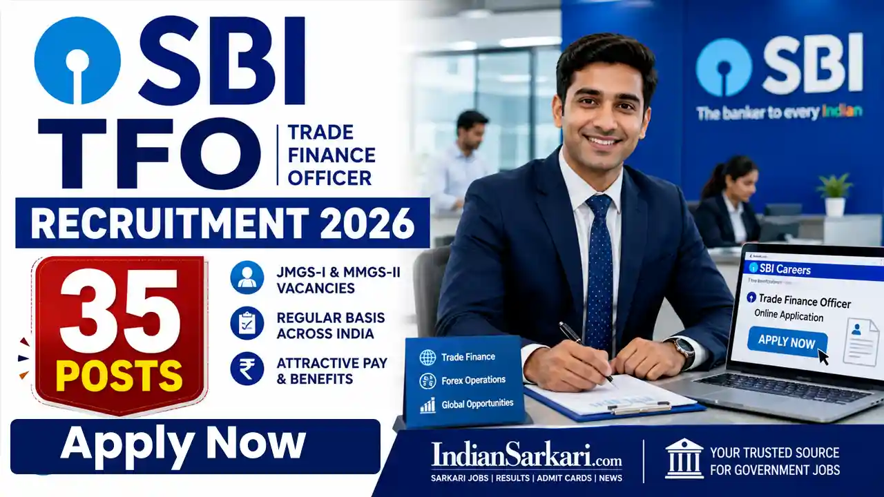 SBI Trade Finance Officer Recruitment 2026