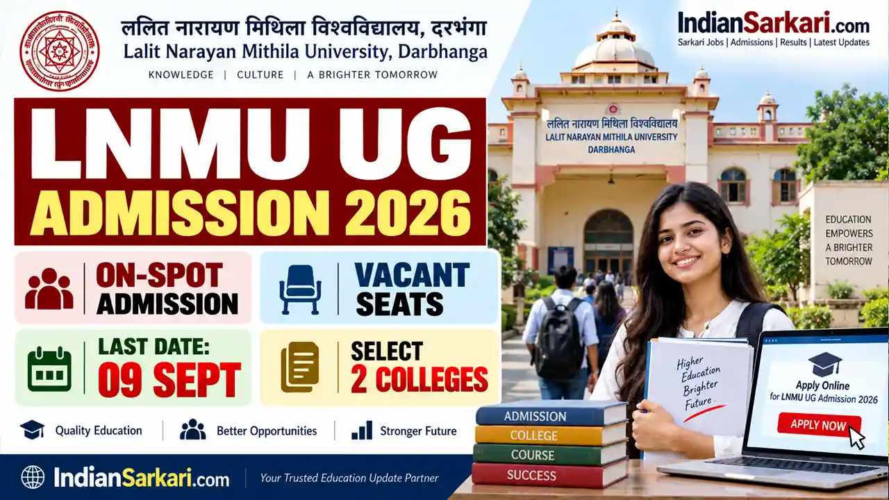 LNMU UG Spot Admission 2026-30