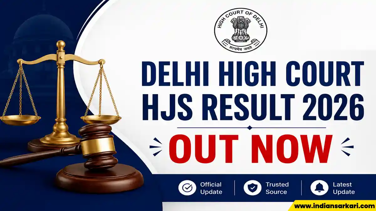 Delhi High Court HJS Result 2026