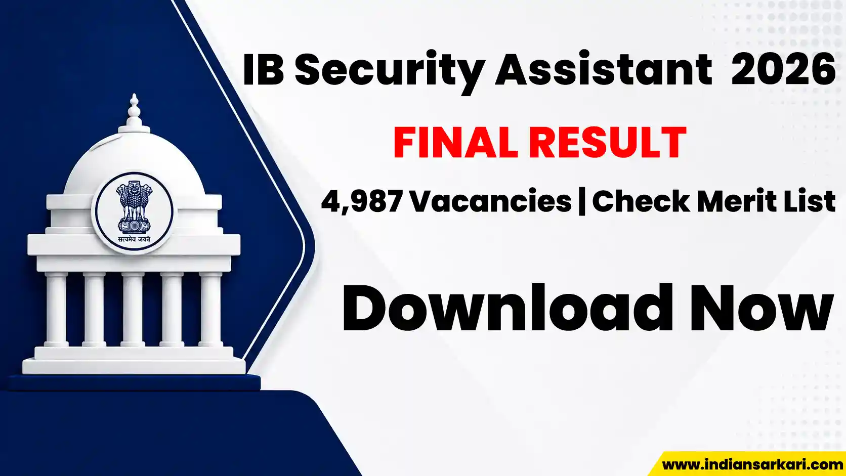 IB Security Assistant Final Result 2026