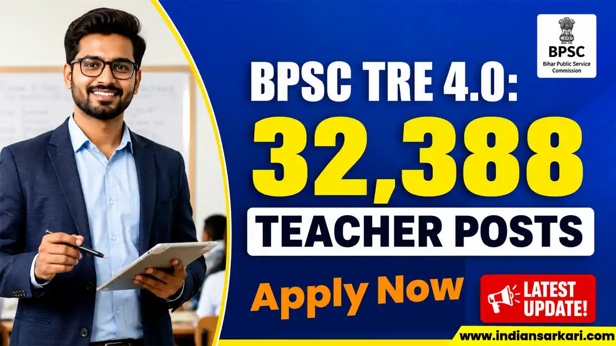 BPSC TRE 4.0 Recruitment 2026