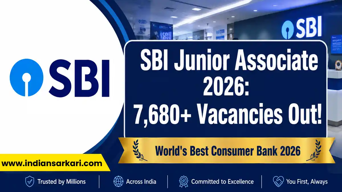 SBI Junior Associate Clerk Recruitment 2026