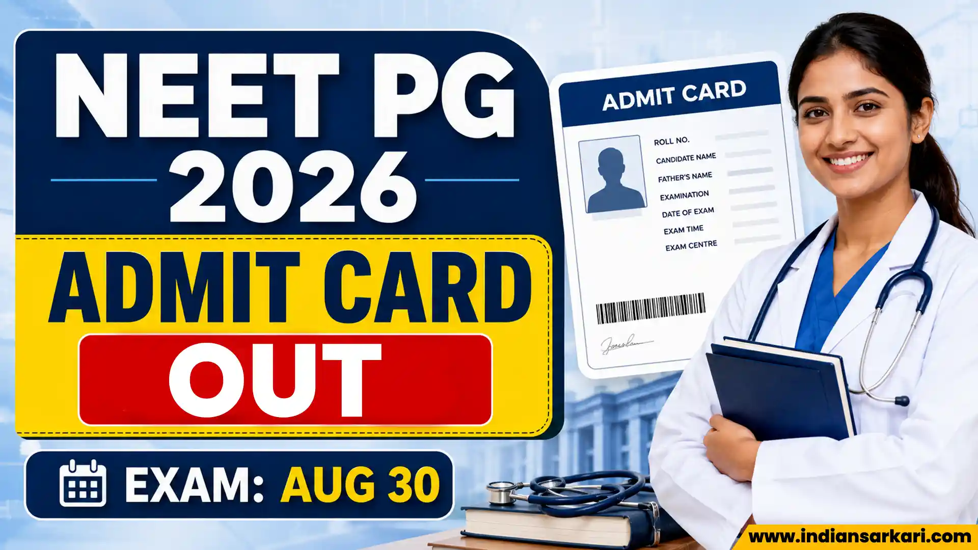 NEET PG Admit Card 2026