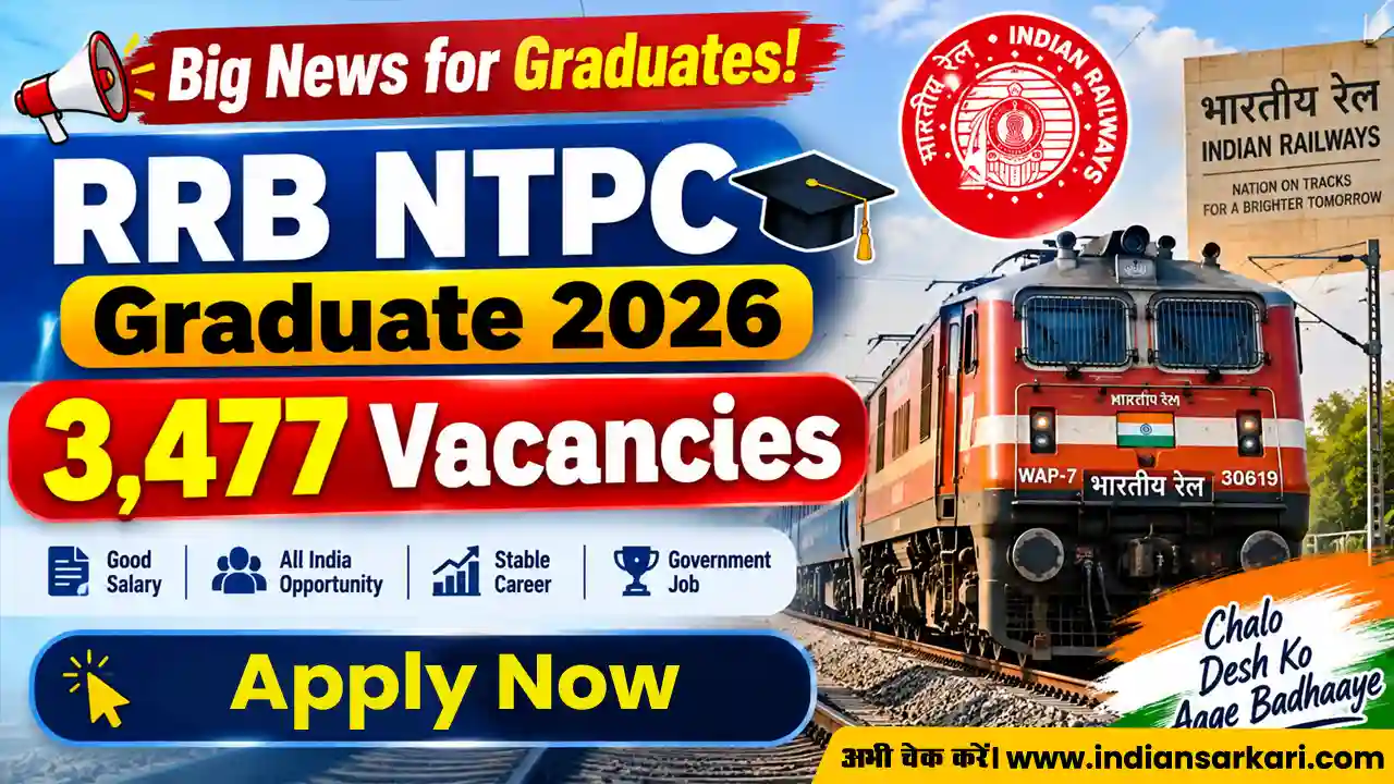 RRB NTPC Graduate Level 2026