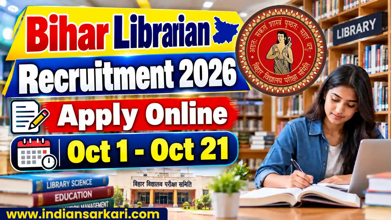 Bihar Librarian Recruitment 2026