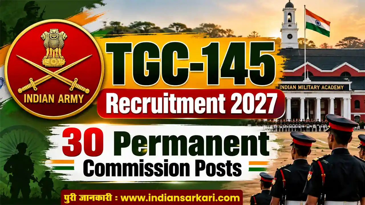 Indian Army TGC 145 Recruitment 2027