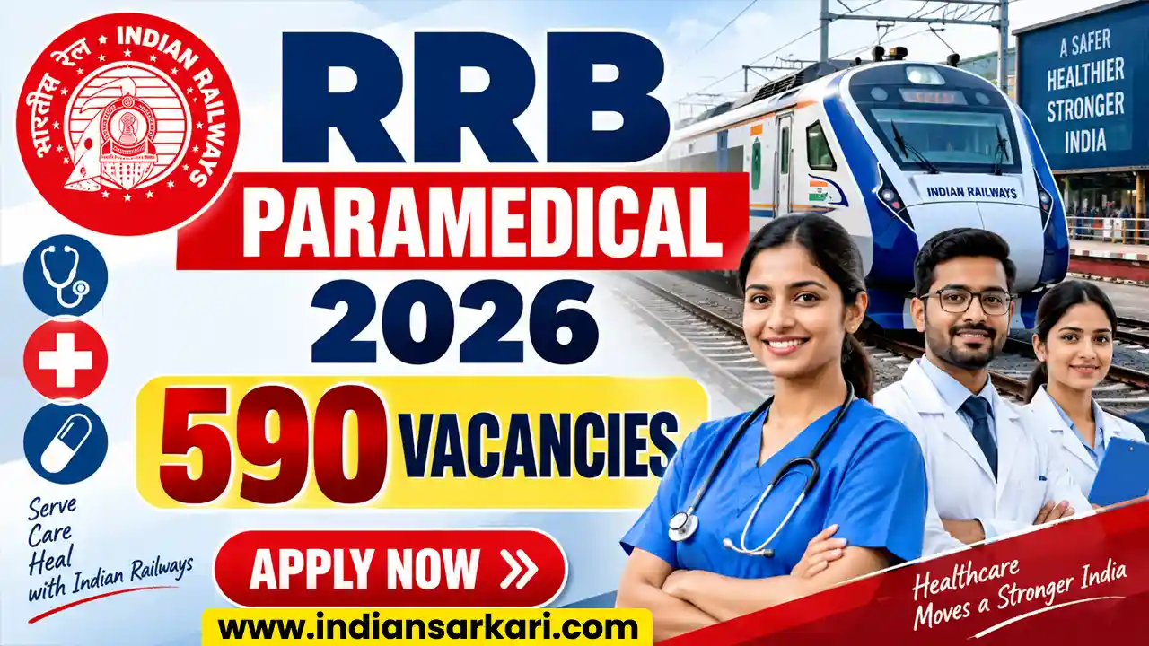 RRB Paramedical Recruitment 2026